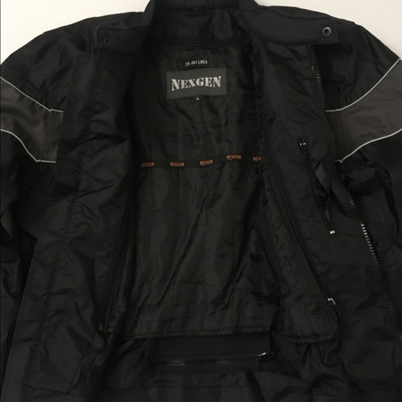 Kids Boys NEXGEN Winter Jacket Black Large Puffer - Picture 5 of 8